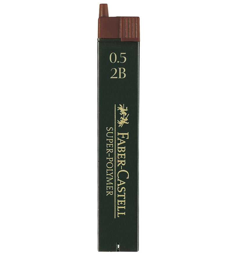 MINA CREION 0.5MM 2B SUPER-POLYMER FABER-CASTELL MINA CREION 0.5MM 2B SUPER-POLYMER FABER-CASTELL